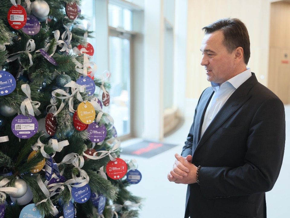 «Шанс подарить радость»: какие детские мечты исполнил губернатор Подмосковья на «Елке желаний»