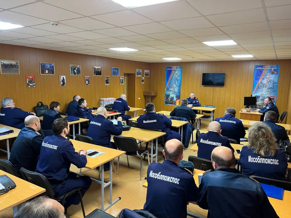 В Рузском округе прошло итоговое совещание пожарных: подведены итоги работы за 2025 год и намечены планы на 2026