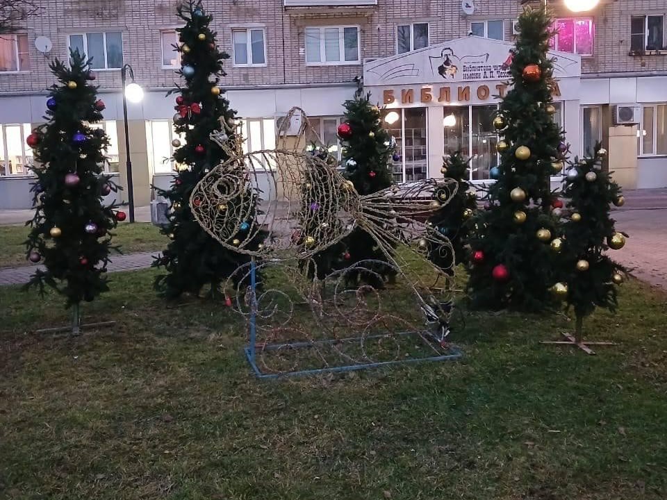 Аллея чудес у монастыря, подводный лес у библиотеки: чем удивит новогодняя Истра