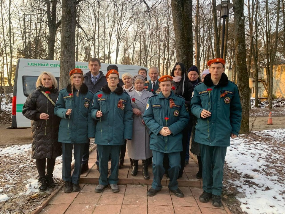 В Звенигороде отметили годовщину контрнаступления в Битве за Москву и чествовали волонтеров