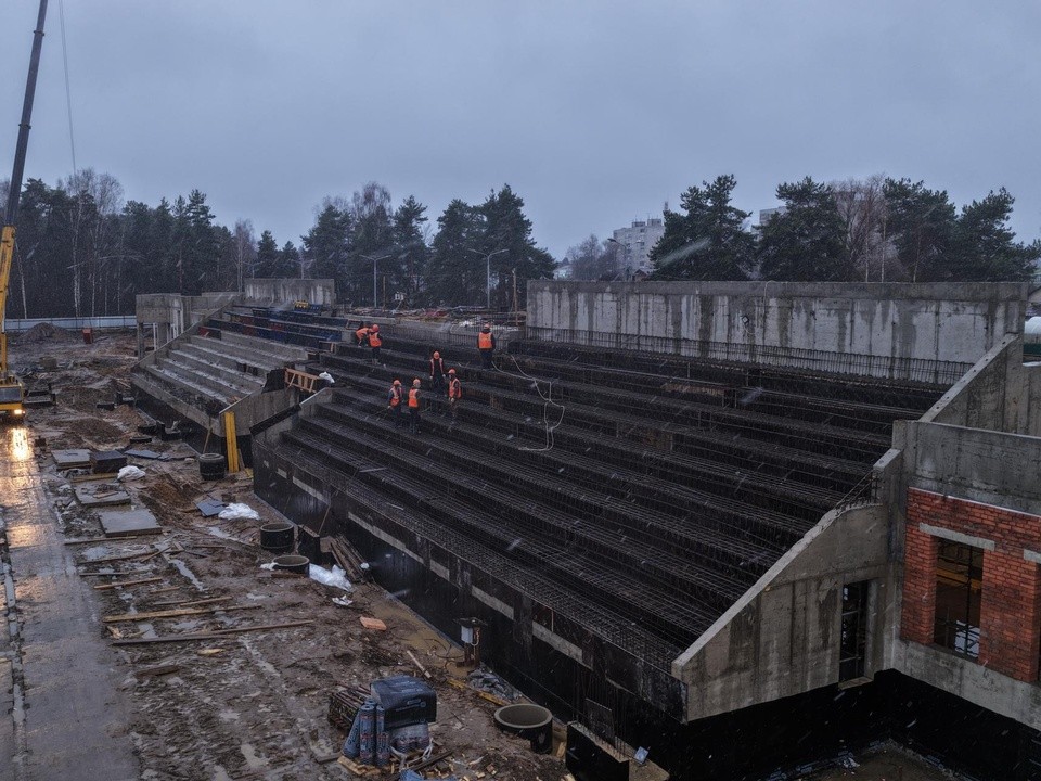 Стадион «Русич» в Ликино-Дулеве откроется после реконструкции в 2026 году