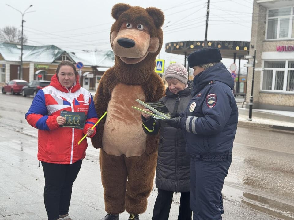 Госавтоинспекция напомнила шаховчанам о правилах перехода через дорогу