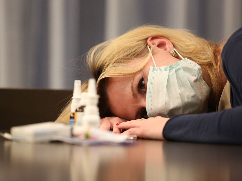 До 300 пациентов с жутким гриппом каждый день обращаются в кабинеты неотложной помощи в Пушкино