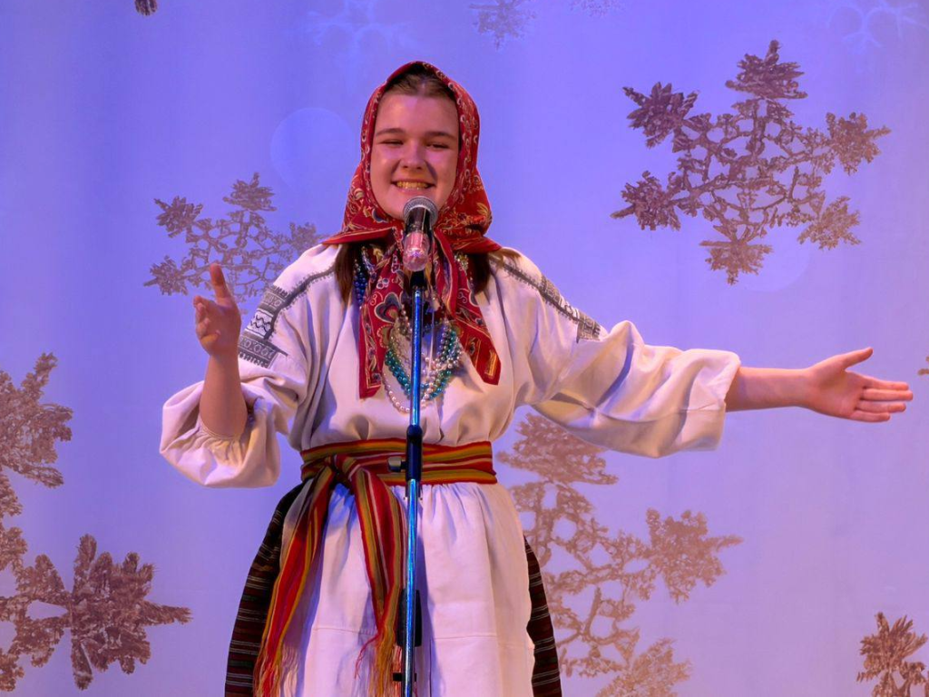 «Зимняя Вечерка» выступила с отчетным концертом в Селятине