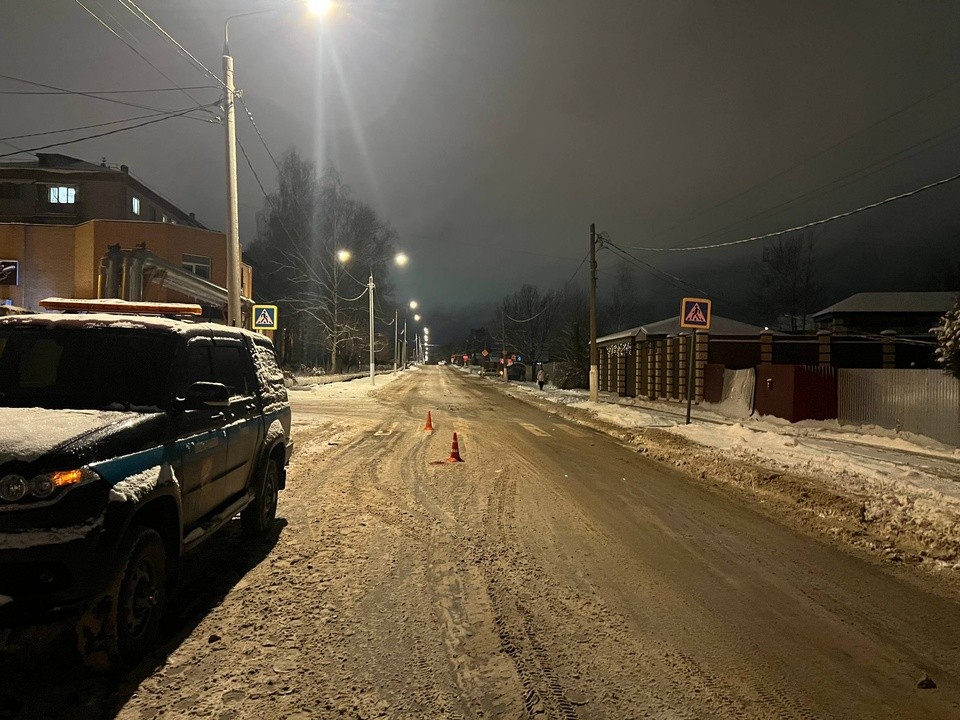 В Орехово-Зуеве пешеходу, пострадавшему в ДТП, оказали медицинскую помощь