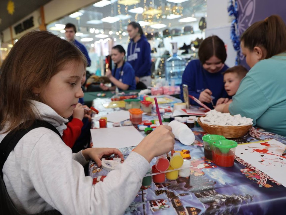 «МастЕРская Деда Мороза» продолжает работать в ТЦ «Центр Города»