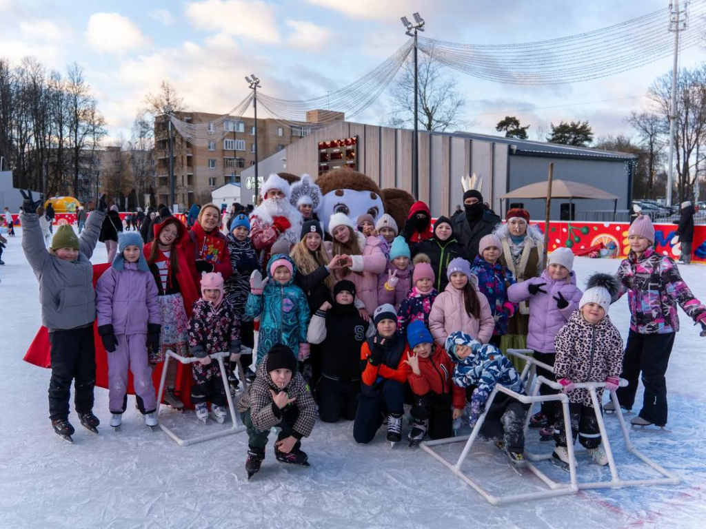 Каток и новогодние мастер-классы: нарофоминцев приглашают на активный отдых в парки