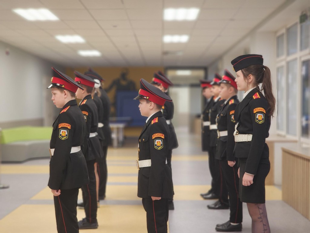 Кадетский класс в Черноголовке растет и расширяет программу