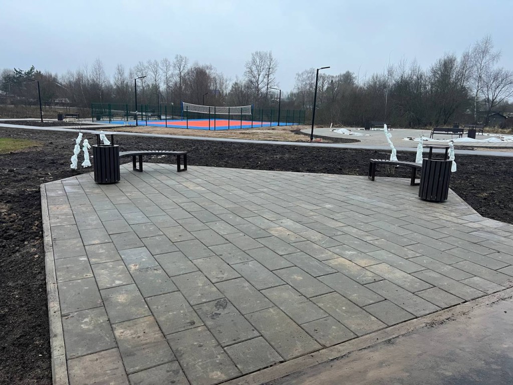 В Рузском округе создали еще одно обустроенное пространство