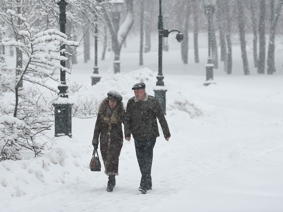 Снегопад продолжится при температуре до +2° в пятницу