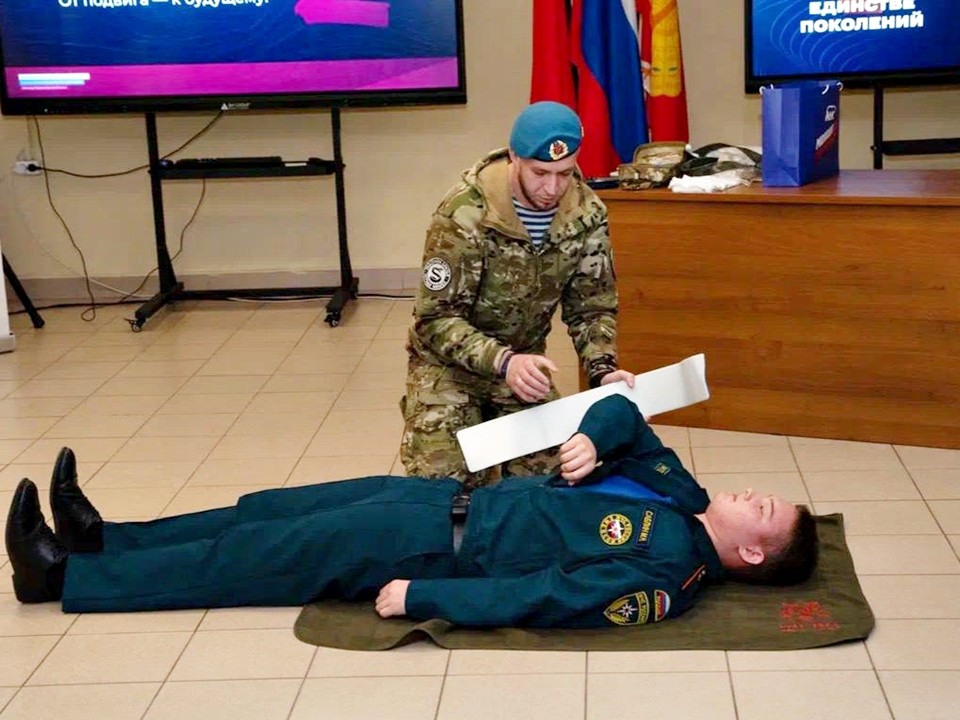 В Серпухове ветераны СВО поделились опытом тактической медицины