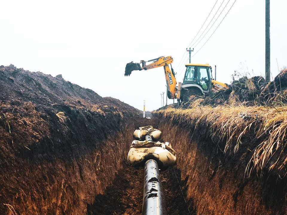 «Мособлгаз» начал прокладку 21‑километрового газопровода в районе деревни Шепилово