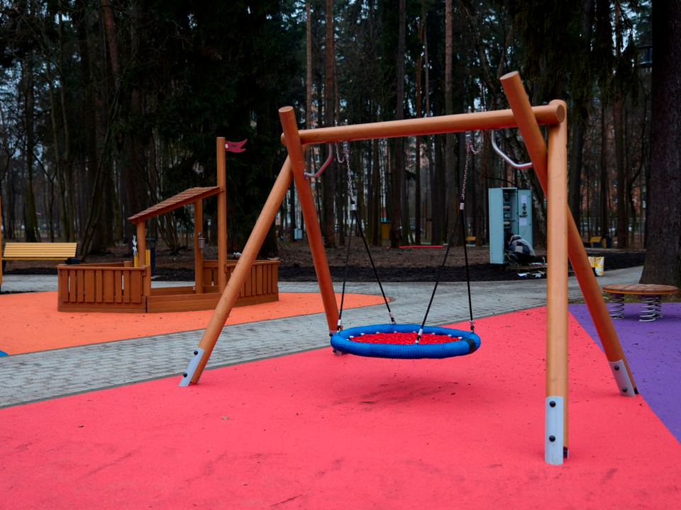 Парк «Папанинская дача» в Юбилейном готовится к открытию после обновления