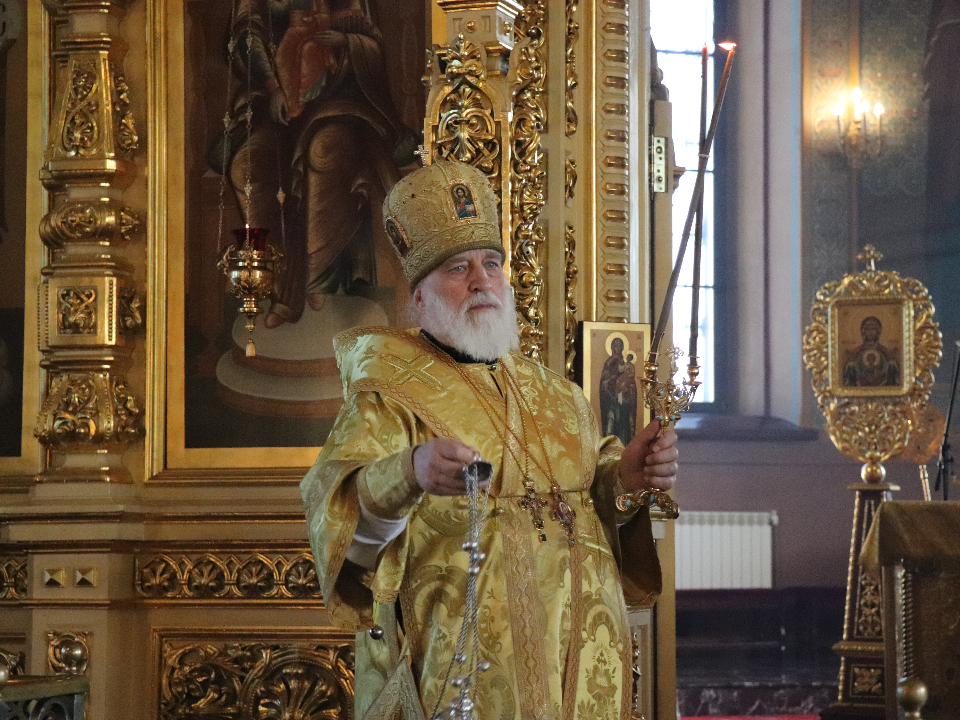 Митрополит Павел возглавит богослужение в Егорьевске в субботу, 6 декабря