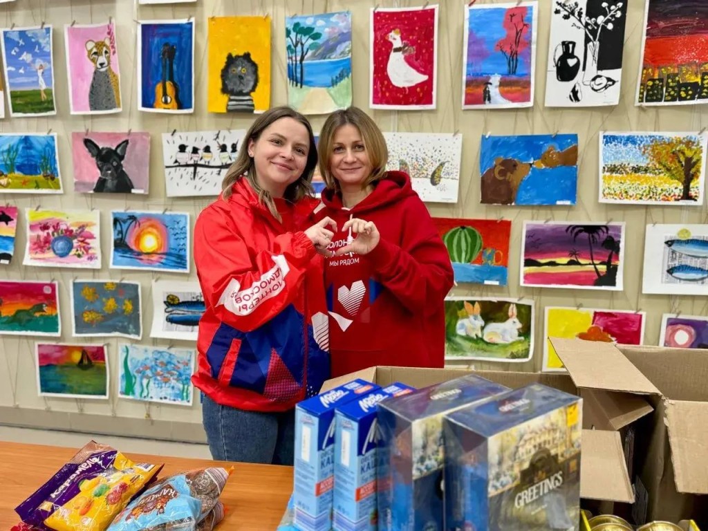 Волонтеры Молодежного собрали гуманитарную помощь для бойцов спецоперации