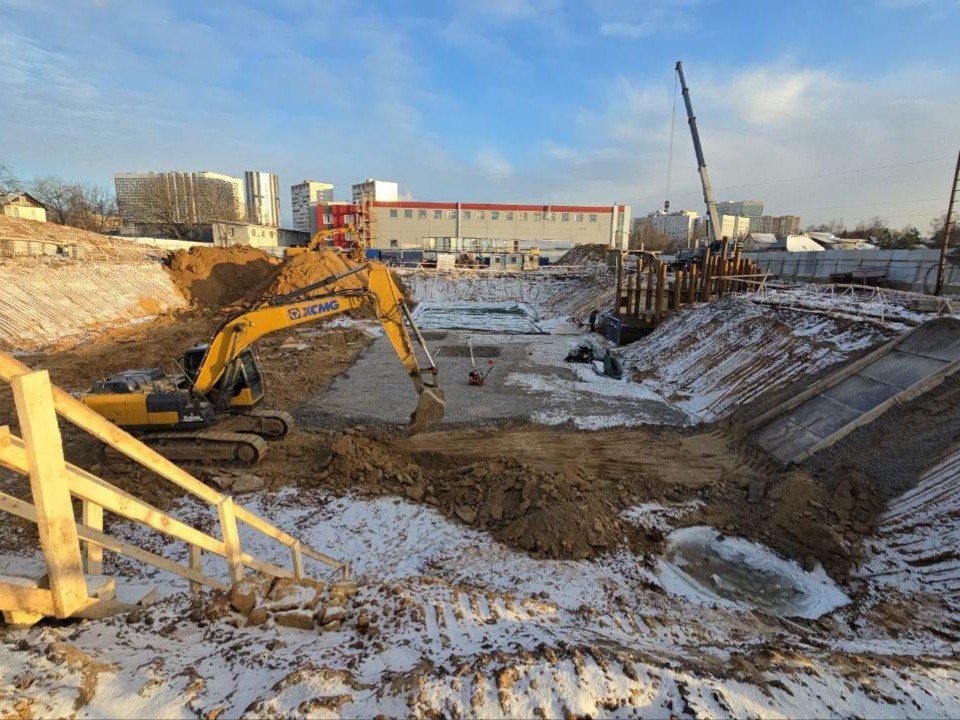 Проект на пять этажей: в Мытищах закладывают фундамент нового административного здания