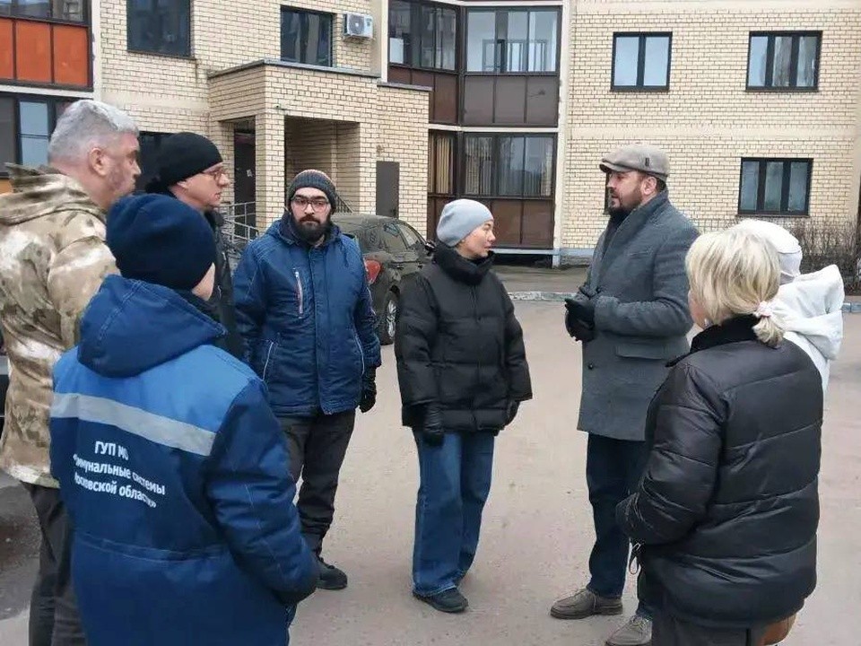 На Клязьминском проезде решается вопрос качества водоснабжения