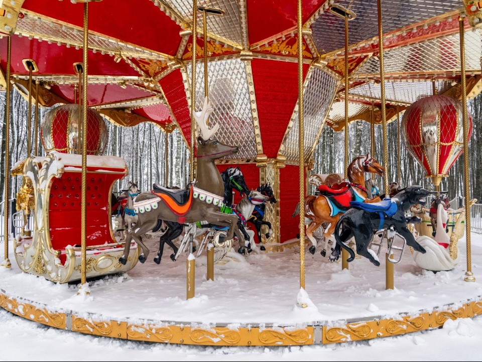Губернаторская карусель «Сказка» будет катать волоколамцев и в новогодние праздники