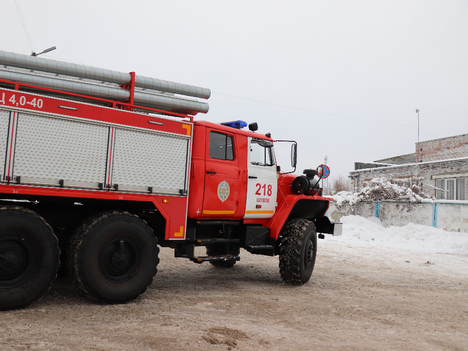 Пожарные оперативно потушили возгорание в 1-м микрорайоне
