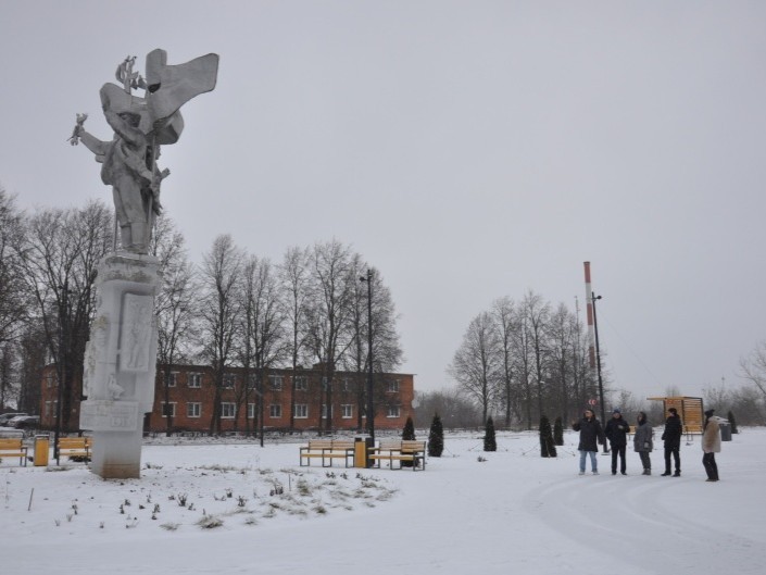 Как преобразилась центральная площадь в Ратчине после благоустройства