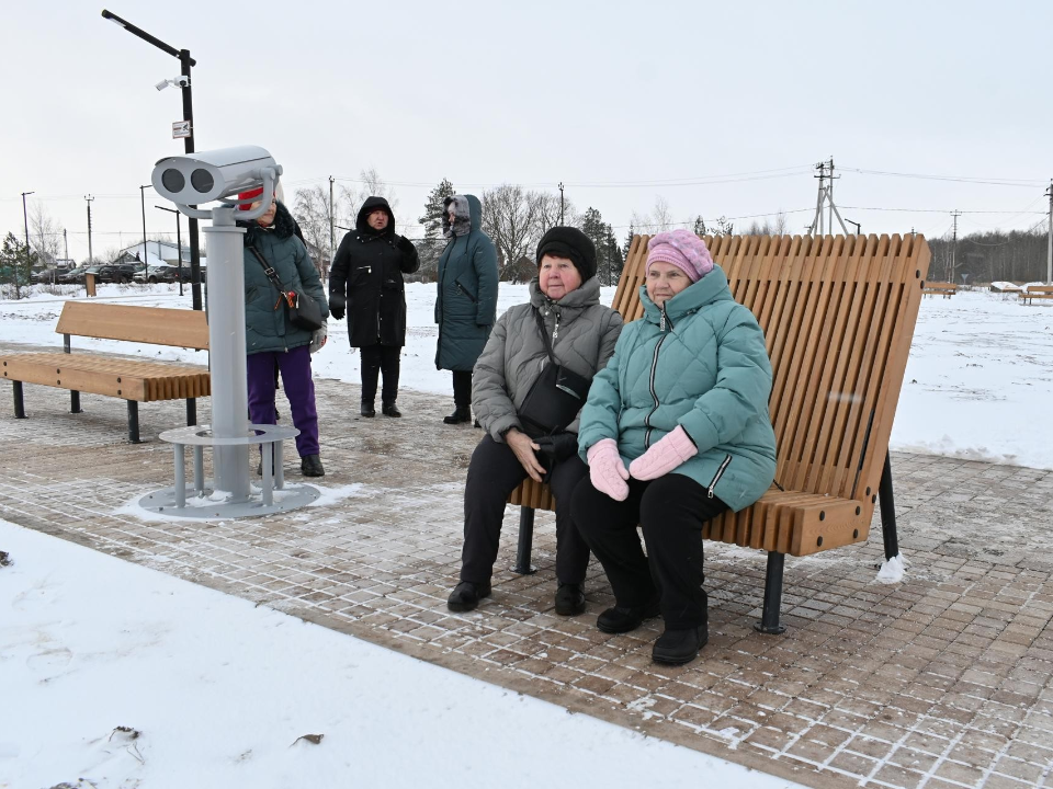 Сквер «Бастанова гора»: декабрьский сюрприз для жителей Луховиц