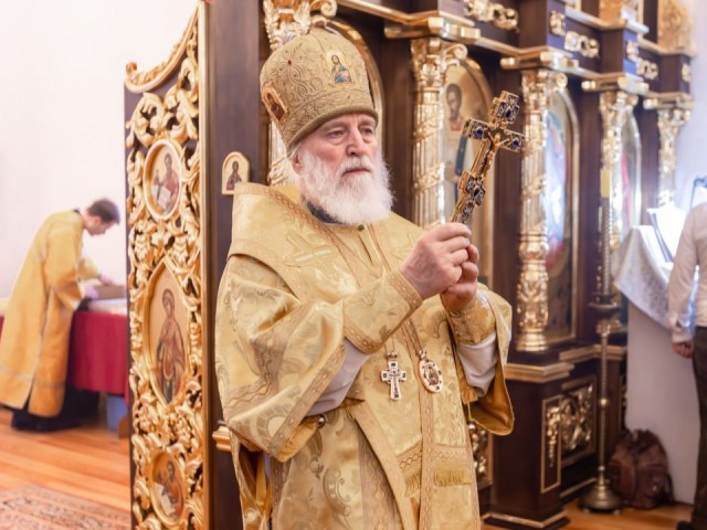 Знаковое событие: в Рылеево освятили восстановленный Преображенский храм