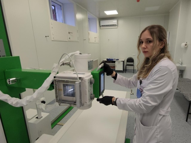 Цифровой рентген пришел на смену пленочному в амбулатории поселка Пролетарский