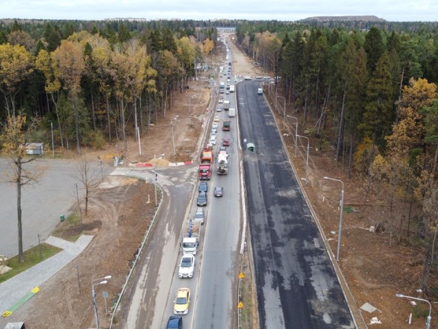Временный мост для постоянного удобства: как в Мытищах реконструируют ключевое шоссе