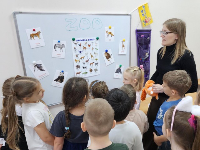 В детском саду под Рузой детей теперь обучают разговорному английскому