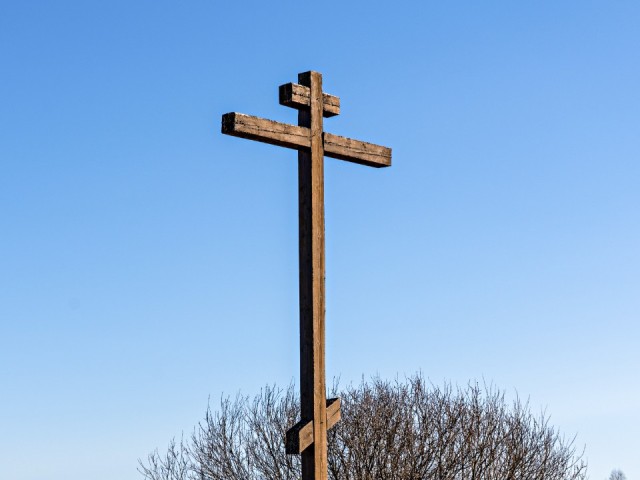 На маршруте к Лавре появится новый духовный символ высотой с двухэтажный дом