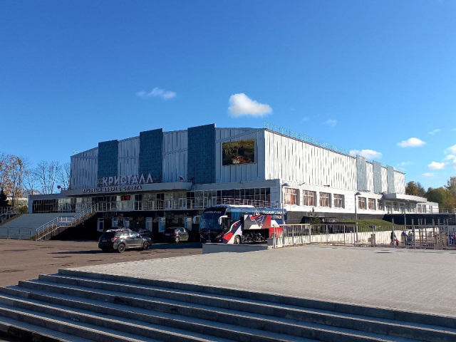 Знаменитая тенниситстка приехала в Электросталь на хоккейный матч с участием мужа