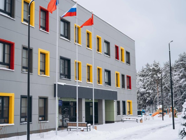 Новый детский сад в Щелково-7 стал подарком к празднику для местных малышей