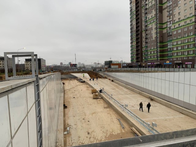 Асфальт в тоннеле и съезды: как в Красногорске строят дорогу для 100 тысяч жителей