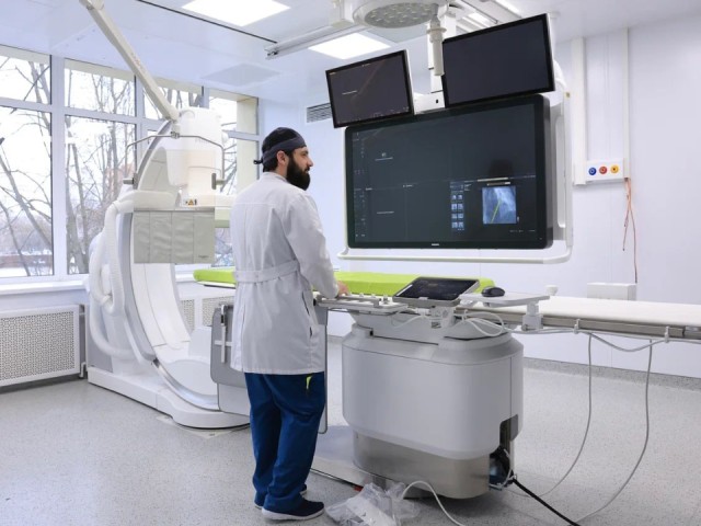 Новое оборудование для сердца и сосудов: в Королевской больнице запустили современный ангиограф