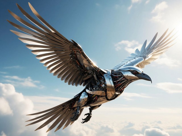 Ученые МФТИ создали робота-птицу, которая летает почти как живая