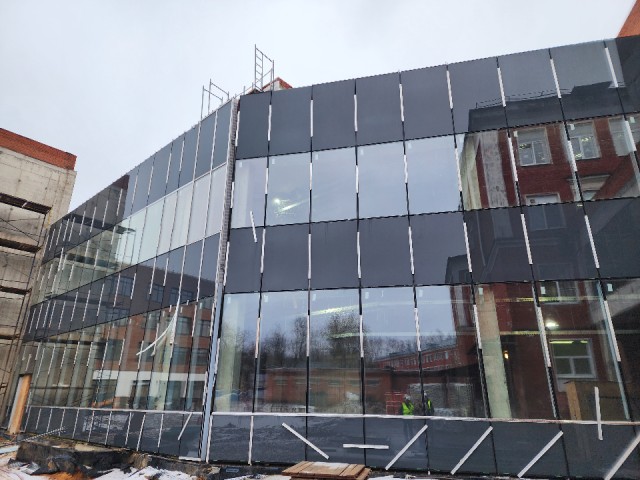 Пристройка к школе № 16 в Подольске: какие работы выполнены и что дальше