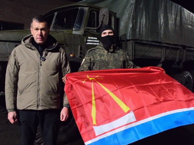 Глава Лыткарина вместе с неравнодушными жителями доставили гумпомощь бойцам