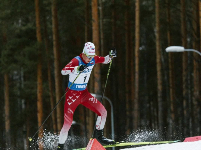 Лыжник из Дубны Арсений Поздеев вошел в десятку лучших на Кубке России