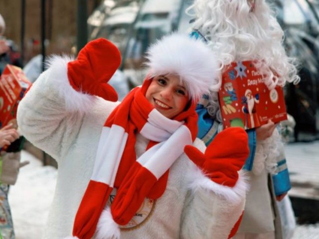 Можайский парк «Ривьера» получил знак качества Деда Мороза