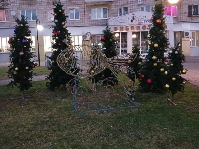 Аллея чудес у монастыря, подводный лес у библиотеки: чем удивит новогодняя Истра