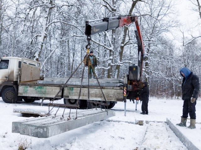 В лесопарке Лыткарина началось строительство храма и мемориального комплекса о героях СВО