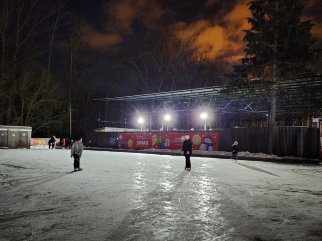В Кашире открылся сезонный каток в городском парке