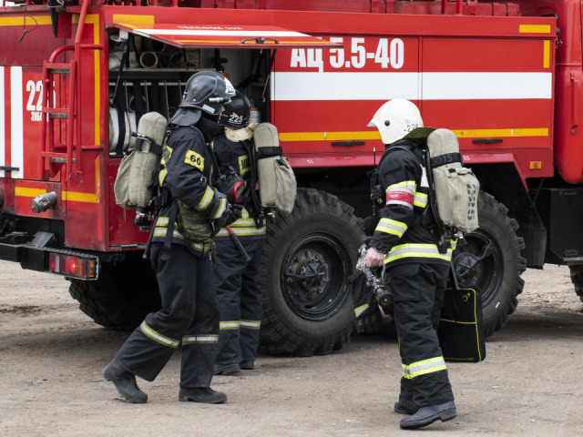 Короткое замыкание на фабрике: в Зубово отработали ликвидацию очага пожара и работу с огнетушителями