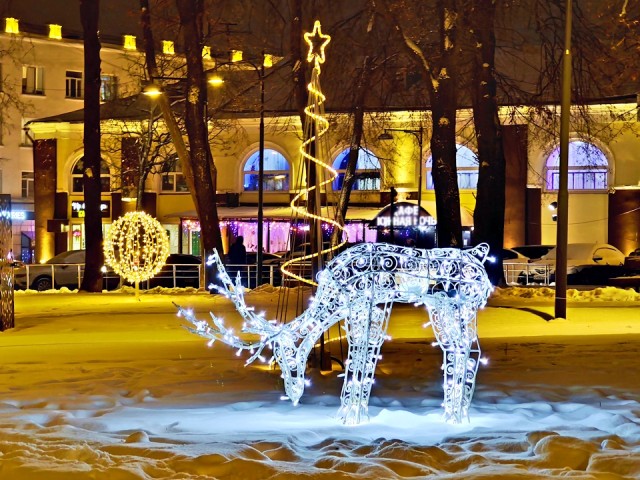 Подмосковье завалит снегом в новогоднюю ночь при температуре −13°C
