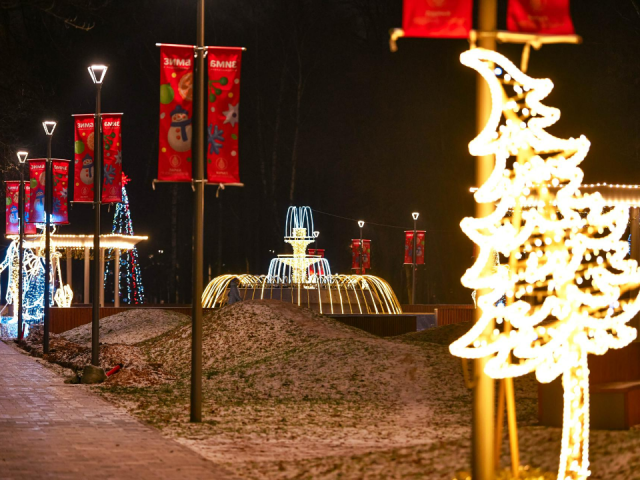 Химки в праздничном сиянии: как округ подготовился к встрече 2026 года