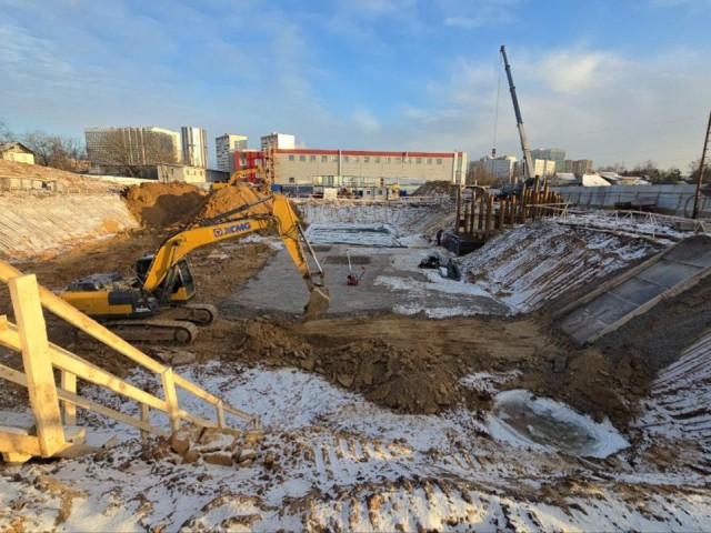 Проект на пять этажей: в Мытищах закладывают фундамент нового административного здания