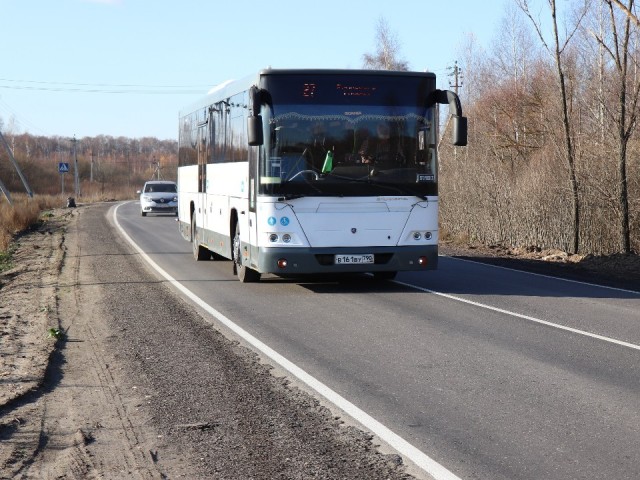 В Рузском округе восстановили схему движения автобуса №455к