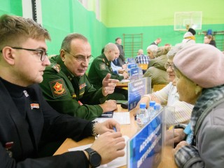 В Лыткарине провели открытый прием для участников спецоперации и их близких
