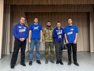 Встреча с участником боевых действий вдохновила молодежь: что ценят военные и как это помогает в учебе