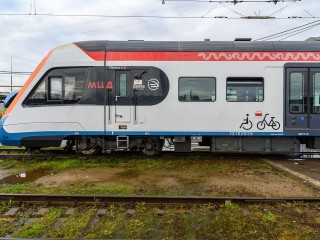 Электричка «Иволга» превратилась в движущийся арт-объект на подмосковных путях